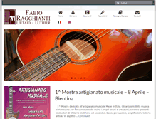 Tablet Screenshot of fabioragghianti.com